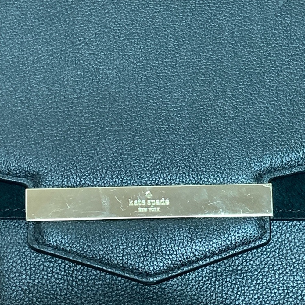 Kate Spade Black Leather Shoulder Bag - Picture 2 of 8